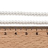 Eco-Friendly Dyed Glass Pearl Round Beads Strands HY-A002-3mm-RB001-6