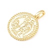 Brass Pendants KK-C162-025B-G-2