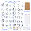 FASHEWELRY DIY Earring Making Finding Kits DIY-FW0001-22-2