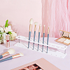 Acrylic Makeup Brush Organizer Display Stand MRMJ-WH0070-77P-5