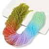 Transparent Painted Glass Beads Strands LS-DGLA-A034-T3mm-A12-1