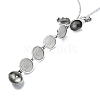 Alloy Pendant Necklaces NJEW-H031-01A-AS-2