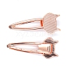 Iron Alligator Hair Clip Findings PW-WG97C09-02-1