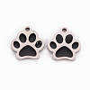 304 Stainless Steel Enamel Charms STAS-Q242-036A-1