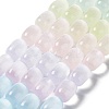Natural Selenite Beads Strands G-F750-M01-1