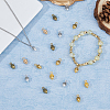 150Pcs 5 Colors Tibetan Style Alloy Pendants FIND-FH0009-32-5