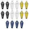 SUNNYCLUE 40Pcs 4 Colors Alloy Enamel Pendants ENAM-SC0003-79-1