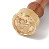 Brass Clay Seal Stamp Set DIY-WH0577-003-1