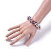 Stretch Bracelets and Necklaces Jewelry Sets SJEW-JS01051-4