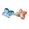 Two Tone Transparent Glass Beads GL-CBAB80E-01-2
