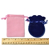 48Pcs 8 Colors Velvet Cloth Drawstring Bags TP-FS0001-01-5