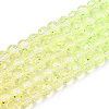 Transparent Glass Beads Strands X-GLAA-E036-07Z-03-2