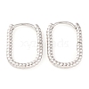 925 Sterling Silver Hoop Earrings for Women STER-U005-15P-1