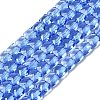 Transparent Glass Beads Strands GLAA-L050-A17-1