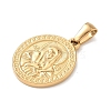 304 Stainless Steel Pendants LS-STAS-D207-18G-2