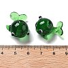 Handmade Lampwork Bumpy Beads LAMP-P067-02-3