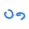 Spray Painted Iron Open Jump Rings IFIN-T017-04B-07-3