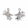 Alloy Crystal Rhinestone Pendants ALRI-K049-05P-2