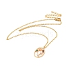 Colorful Cubic Zirconia Constellation Pendant Necklace LS-NJEW-H166-01A-1
