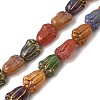 Painted Glass Beads Strands GLAA-Z021-16A-1