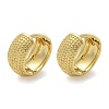 Brass Hoop Earrings EJEW-F359-10G-03-2