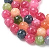 Dyed Natural Malaysia Jade Beads Strands G-G021-02C-26-3