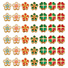 42Pcs 7 Styles Alloy Enamel European Beads ENAM-GO0001-17-1