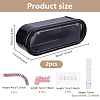Plastic Wall-Mounted Action Figures Display Cases ODIS-WH0331-05A-2