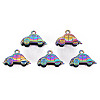 Rainbow Color Alloy Charms PALLOY-S180-287-NR-1