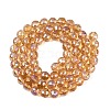 Transparent Glass Beads Strands GLAA-Q107-02A-07-2