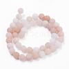 Natural Pink Aventurine Beads Strands G-F520-56-10mm-2