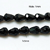 Crystal Glass Beads Strands GLAA-D034-7x5mm-14-1