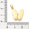 Brass Micro Pave Cubic Zirconia Pendants KK-S049-10G-3