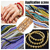 3 Strands Natural Picture Jasper Beads Strands G-GO0001-55-7