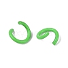 Spray Painted Iron Open Jump Rings IFIN-T017-04B-12-3