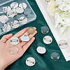 Unicraftale Blank Dome Brooch Making Kit DIY-UN0005-11A-4