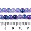 Dyed Natural White Jade Beads Strands X-G-T138-6mm-210-4-5
