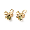 Brass Micro Pave Cubic Zirconia Pendants LS-KK-Z136-58G-01-1