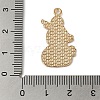 Thanksgiving Day Golden Tone Alloy Enamel Pendants ENAM-M002-02P-G-3