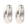 Brass Hoop Earrings EJEW-I289-08P-1