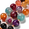 Natural Agate Beads Strands G-P562-B01-01-2