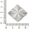 Non-Tarnish 304 Stainless Steel Pendants STAS-M323-38P-3