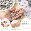 Craftdady 160Pcs 8 Style CCB Plastic Beads CCB-CD0001-01-15