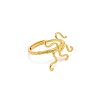 Brass Open Adjustable Rings Base KK-WH0077-05G-1