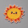 Summer Theme Polyester Computerized Embroidery Cloth Iron on/Sew on Patches PATC-WH0010-07B-1
