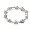 304 Stainless Steel Stretch Bangles for Women BJEW-P315-02C-P-4