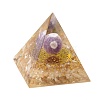 Orgonite Pyramid DJEW-K017-03-3