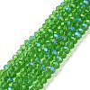 Electroplate Glass Beads Strands EGLA-A034-T8mm-L08-1