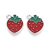 Fruit Alloy Enamel Charms PALLOY-S058-01P-03-2