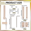 Wood Weaving Loom Pegs Craft Tool DIY-WH07580-286-3
